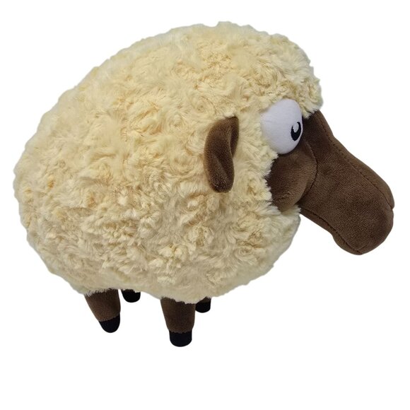 Hay Day Sheep Plush Toy 12" Fluffy Stuffed Animal SuperCell Phat Mojo